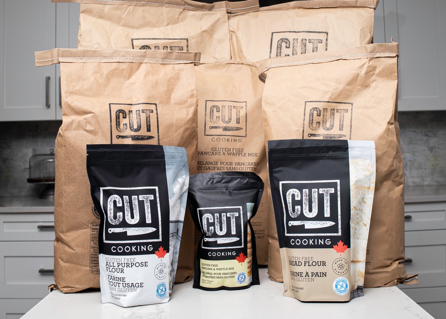 What's coming next!? We are adding more gluten free goodness the CUT family :) With May being Celiac Awareness Month, we're planning for new products and big sales!⁠ This weekend at the GF EXPO we're going to bring a whole truck full of flour and mixes - vanilla cake, chocolate cake, pancake & waffles - all of it! ⁠
⁠
AND we've got special Expo pricing:⁠
Gluten Free All Purpose Flour - $15.00⁠
Gluten Free Bread Flour - $15.00⁠
Gluten Free Pancake & Waffle Mix - $10.00⁠
Gluten Free Chocolate Cake Mix - $10.00⁠
Gluten Free Vanilla Cake Mix - $10.00⁠
Gluten Free Psyllium Husk - $10.00⁠
⁠
#cutcooking #celiacsafe #madeinalberta