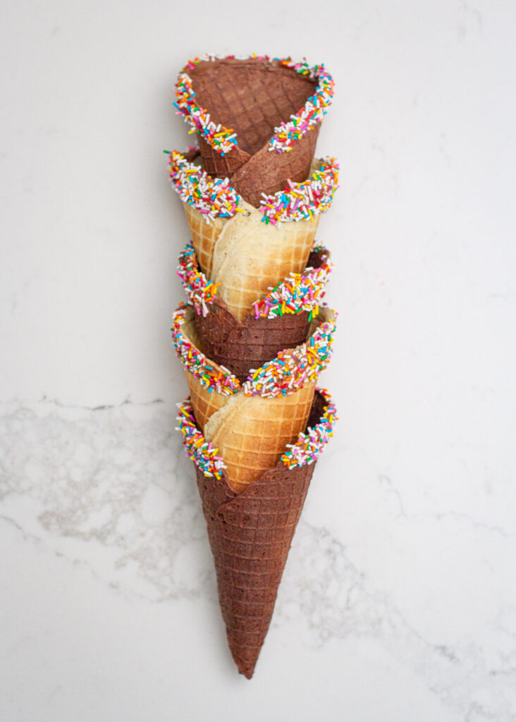 Ice Cream Waffle Cone With Sprinkles Backpack