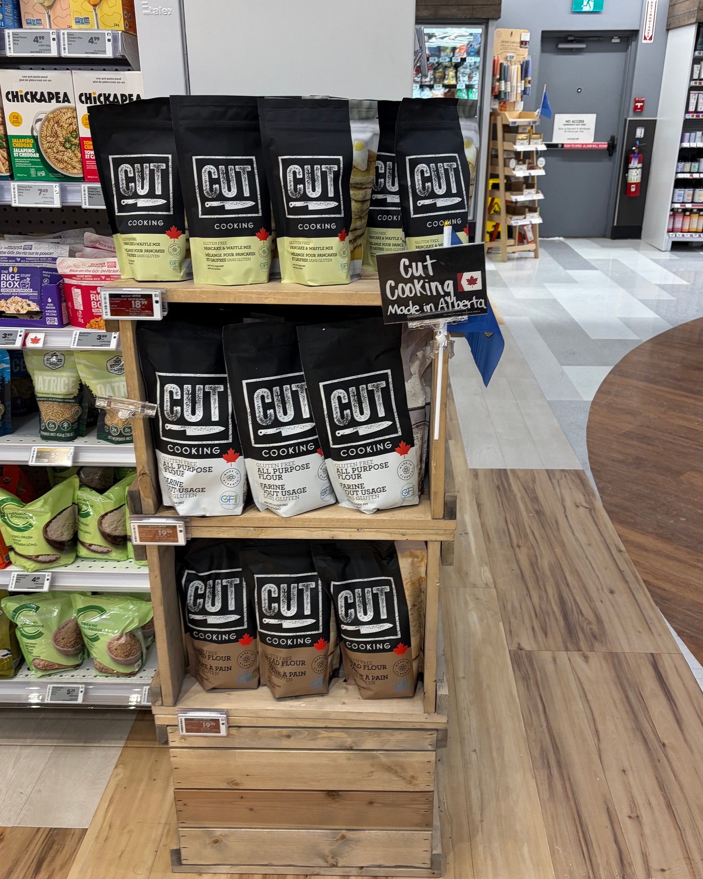 We have awesome retailers that keep us stocked! If you’d like to see our products in your neighbourhood let us know and we’ll get asking!

#cutcooking #celiacsafe #madeinalberta