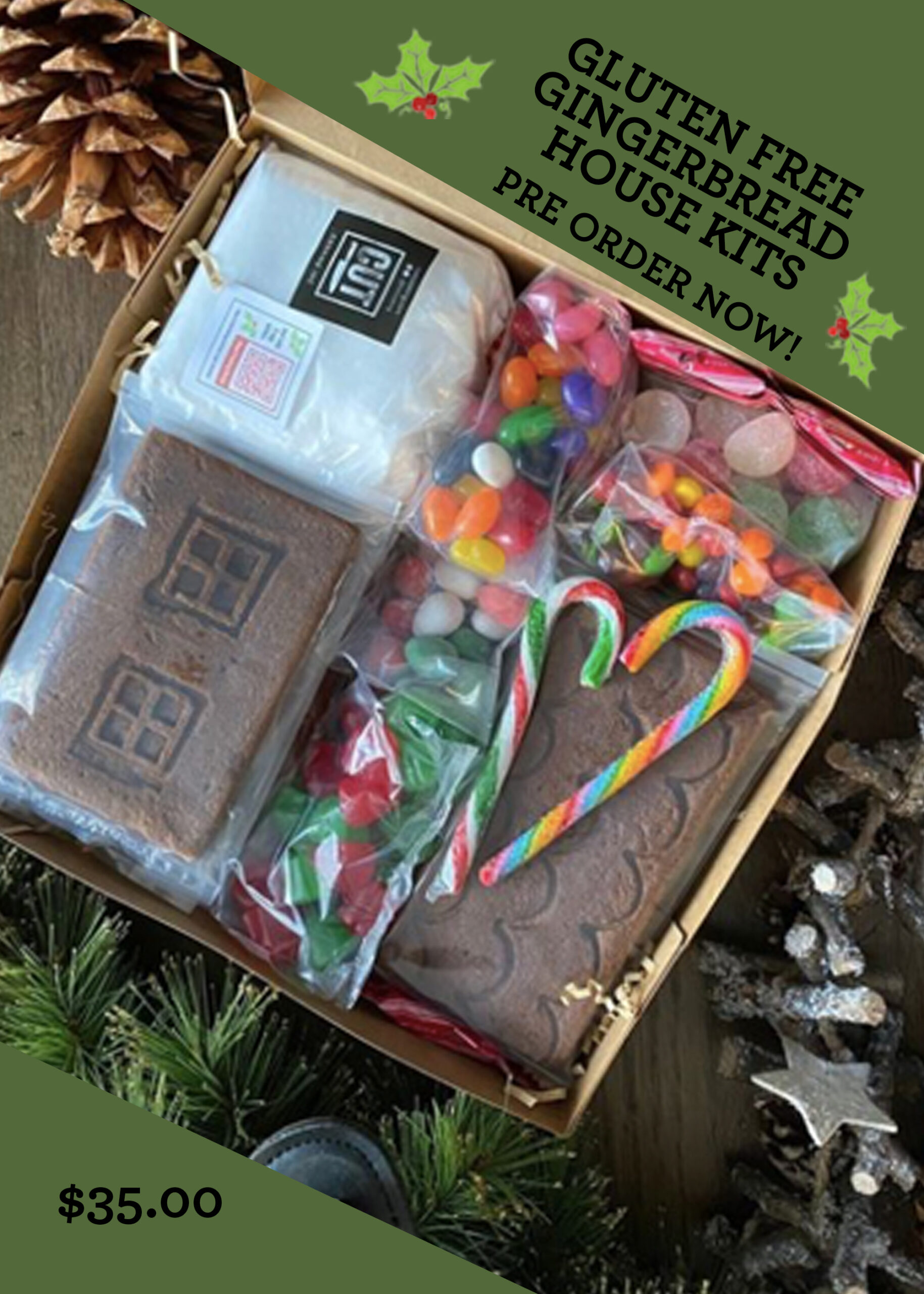 GF Gingerbread House Kits - CUT Cooking